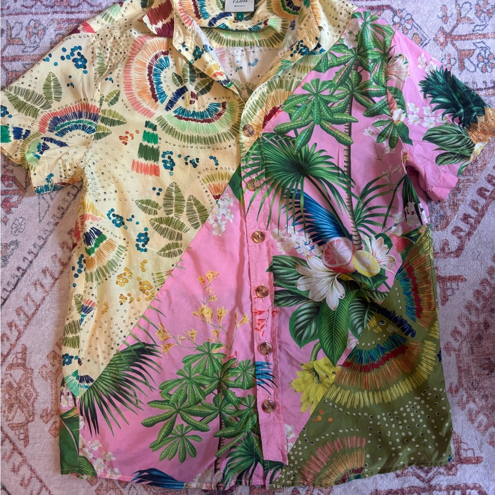 FARM Rio Multicolor Tropical Shirt - Picture 3 of 4